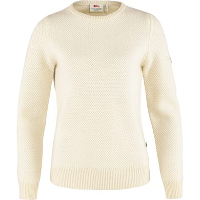 FJÄLLRÄVEN Övik Structure Sweater W Chalk White