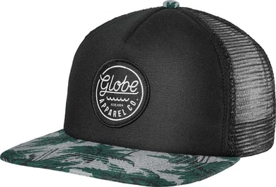 GLOBE Expedition Trucker Snap Back Nep/Green Palms