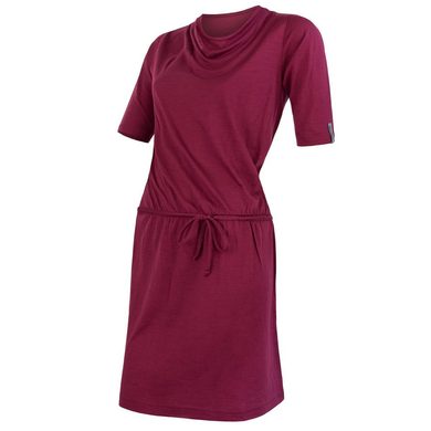 SENSOR MERINO ACTIVE ladies dress, lilla