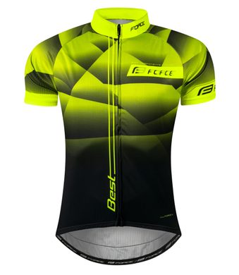 FORCE BEST short sleeve,fluo-black