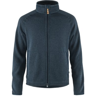 FJÄLLRÄVEN Övik Fleece Zip Sweater M Navy