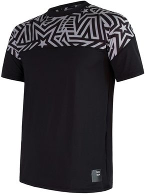 SENSOR COOLMAX IMPRESS men's T-shirt black/stars