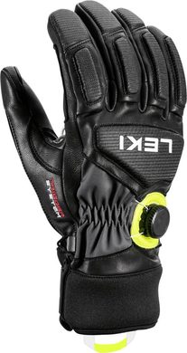 LEKI Griffin Tune 3D Boa®, black-graphite-ice lemon