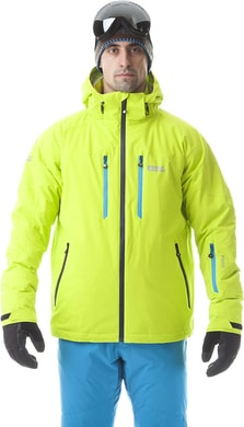 NORDBLANC NBWJM5806 VERTICAL bright green - men's ski jacket