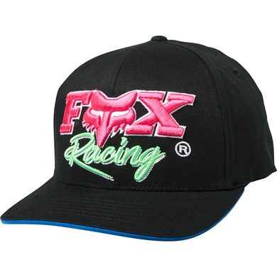 FOX Castr Flexfit Hat Black