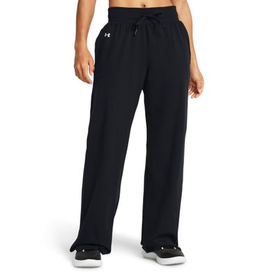 UNDER ARMOUR Motion Open Hem Pant, Black / White