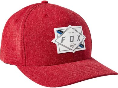 FOX Burnt Flexfit Hat, Chilli