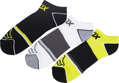 FOX Tech Midi Socks - 3 Pack Flo Yellow