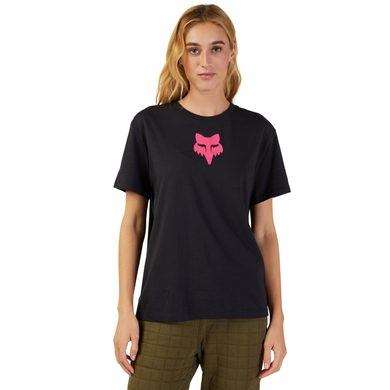 FOX W Fox Head Ss Tee Black/Pink