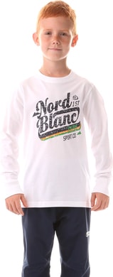 NORDBLANC NBFKT5974S SHOW bílá - dětské tričko