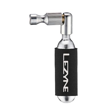 LEZYNE TRIGGER DRIVE CO2 SILVER/HI GLOSS + 16g bombička