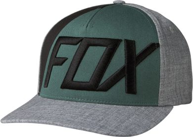 FOX Blocked Out Flexfit, heather grey