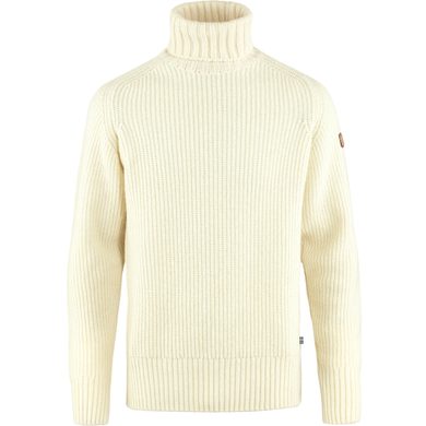 FJÄLLRÄVEN Övik Roller Neck Sweater M, Chalk White