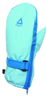 MATT OPEN SIDE KID MITTEN, turquoise