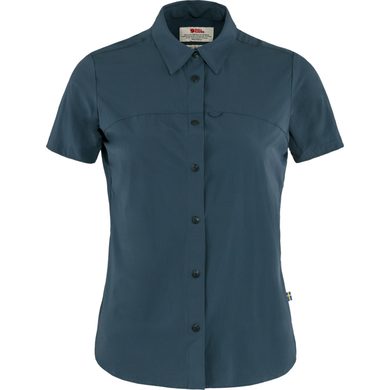 FJÄLLRÄVEN High Coast Lite Shirt SS W Navy