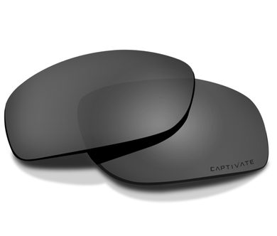 WILEY X OMEGA CAPTIVATE POLARIZED - SMOKE GREY LENSES