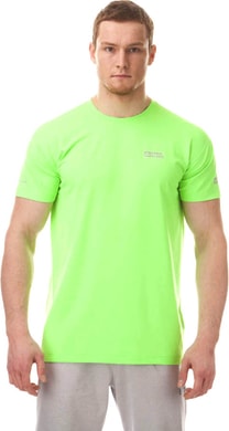 NORDBLANC NBSMF5444 BEEFY bright green - Men's sport shirt action
