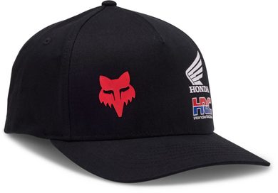 FOX Fox X Honda Flexfit Hat Black