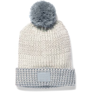 UNDER ARMOUR GIRLS SHIMMER POM BEANIE