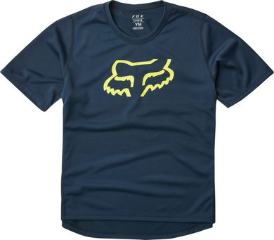 FOX Yth Ranger Ss Jersey, navy