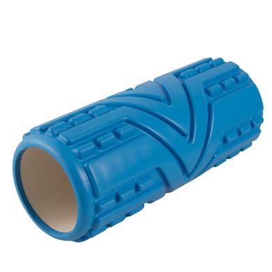 YATE Massage roller 33x14 cm blue