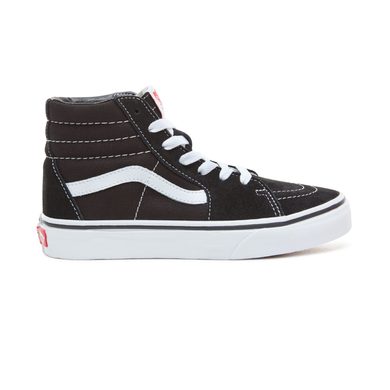 VANS KIDS SK8-HI SHOES (4-8 years), Black-True White