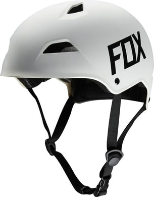 FOX 16144-067 FLIGHT HARDSHELL matte white - dirt jump helma