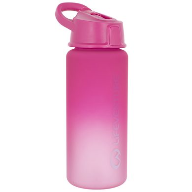 LIFEVENTURE Flip-Top Water Bottle, pink