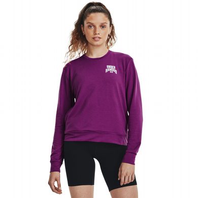 UNDER ARMOUR Rival Terry Graphic Crew-PPL