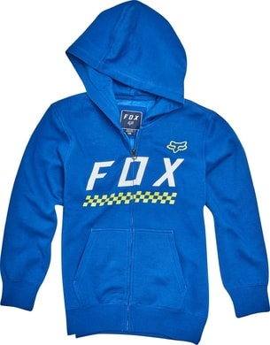 FOX Youth Full Mass Zip Blue