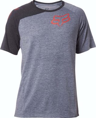 FOX Distinguish Ss Tech Tee Heather Graphite