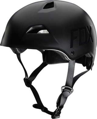 FOX 16144-255 FLIGHT HARDSHELL Matte Black - dirt jump helma