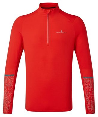 RONHILL M LIFE NIGHT RUNNER 1/2 ZIP, fl/pew