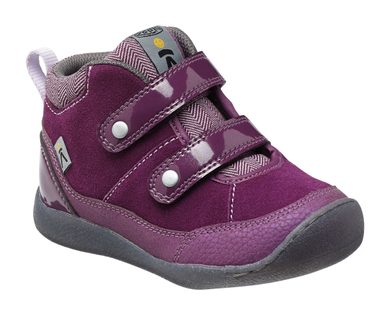 KEEN TRIS HIGH TOP K, wineberry/gargoyle - dětské kotníčkové boty