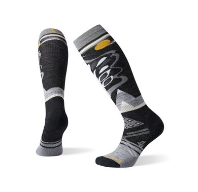 SMARTWOOL W PHD SKI MEDIUM PATTERN, black