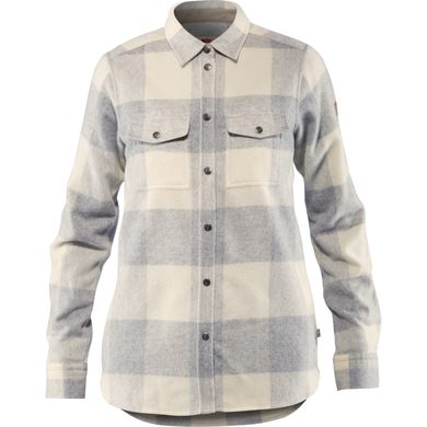 FJÄLLRÄVEN Canada Shirt W Fog-Chalk White