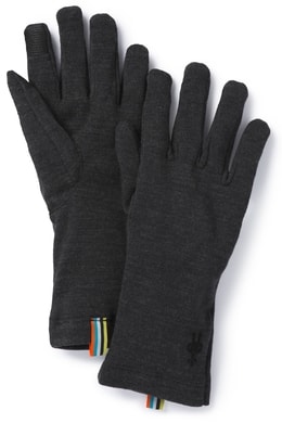 SMARTWOOL Merino 250 Glove, charcoal heather