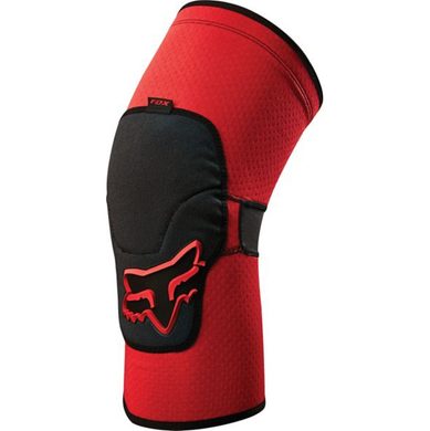 FOX 09562 003 Launch Enduro Knee Pad, red