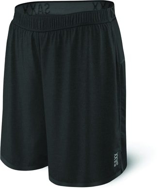 SAXX PILOT 2N1 SHORTS, black heather