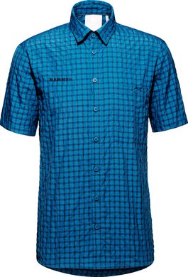 MAMMUT Lenni Shirt Men, deep ice-marine