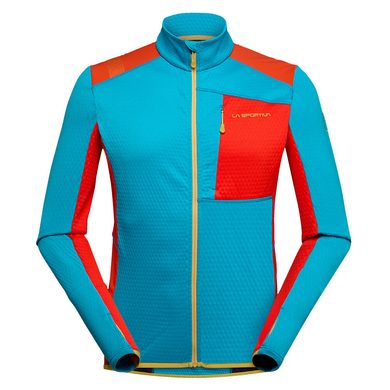 LA SPORTIVA True North Jkt M, Tropic Blue/Cherry Tomato