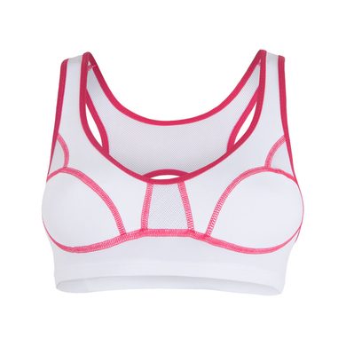 SENSOR LISSA bra, white/pink