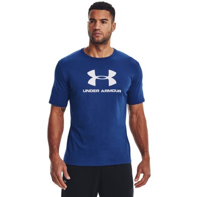 UNDER ARMOUR SPORTSTYLE LOGO SS, blue