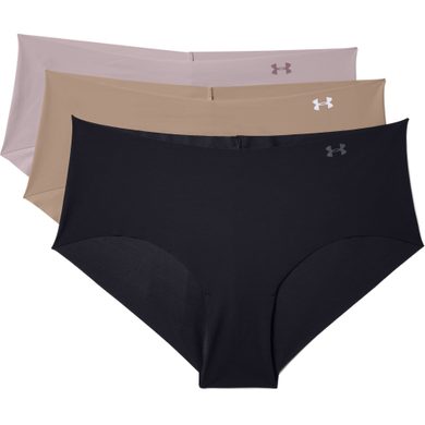 UNDER ARMOUR PS Hipster 3Pack, Black/grey