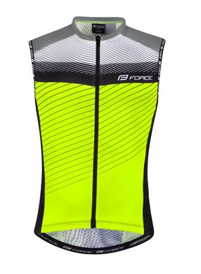 FORCE ACCELER sleeveless, fluo-black