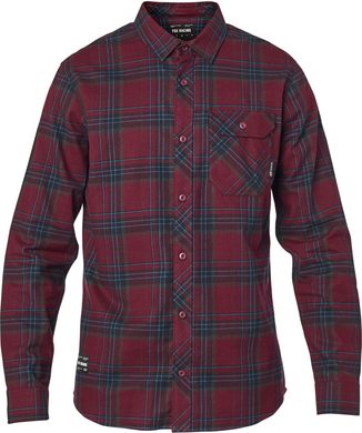 FOX Gamut Stretch Flannel, Cranberry