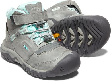 KEEN RIDGE FLEX MID WP CHILDREN, grey/blue tint