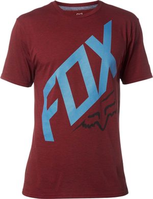 FOX Closed Circuit Ss Tech Tee Heather Red