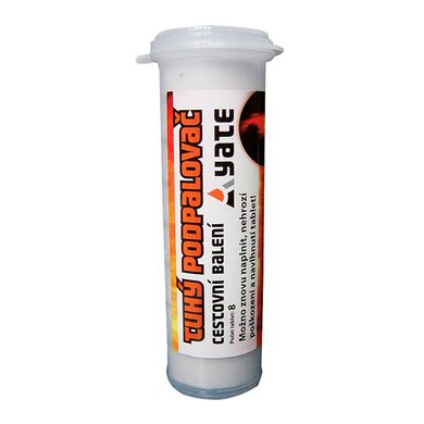 YATE Solid alcohol - 6 tablets in a tube