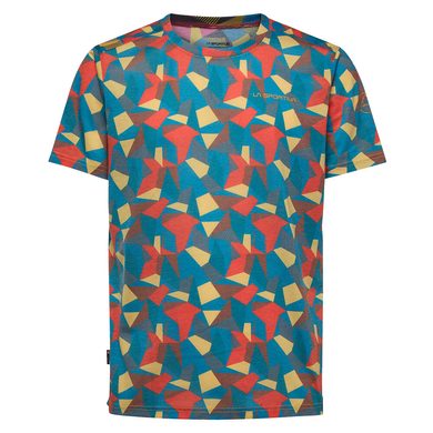 LA SPORTIVA Dimension T-Shirt M, Tropic Blue/Bamboo